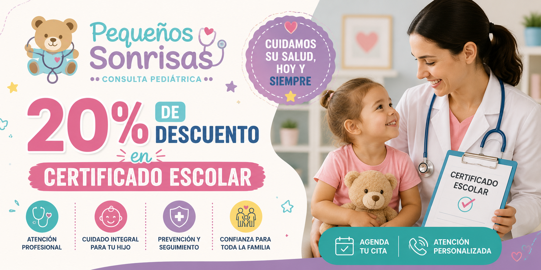 Promoción de Pediatra Alejandra Amezcua